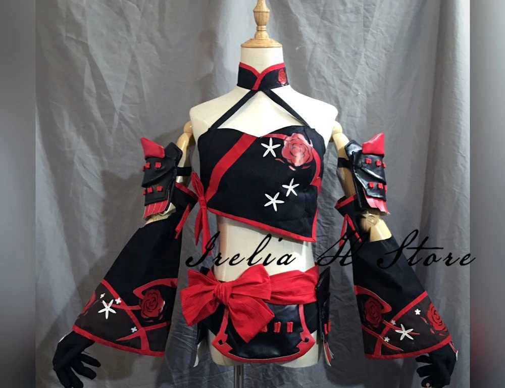 Final Fantasy XIV FF14 Shisui Set of Healing Cosplay Costume Women Anime Skirt # 