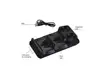 PS4 4 in 1 Quad PS 4 Charging Dock Station Stand for Sony Playstation 4 PS4 Slim Pro PS Move Controllers Charger Storage ► Photo 3/6