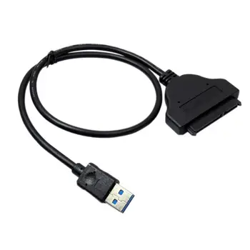 

MOSUNX 1PC USB 3.0 to 2.5in for SATA 3 Hard Drive Adapter Cable W/UASP for SSD/HDD Drop Shipping Futural Digital Hot F35