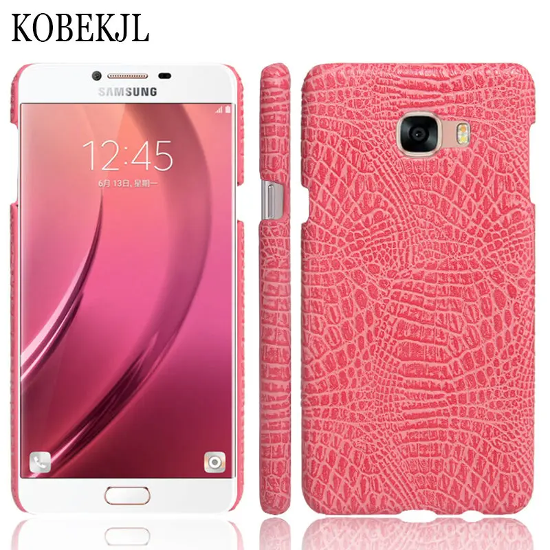 

For Samsung Galaxy C7 Case Samsung C7 Case Cover 5.7" Hard luxury PU Leather Phone Case For Samsung Galaxy C7 C 7 SM-C7000 C7000