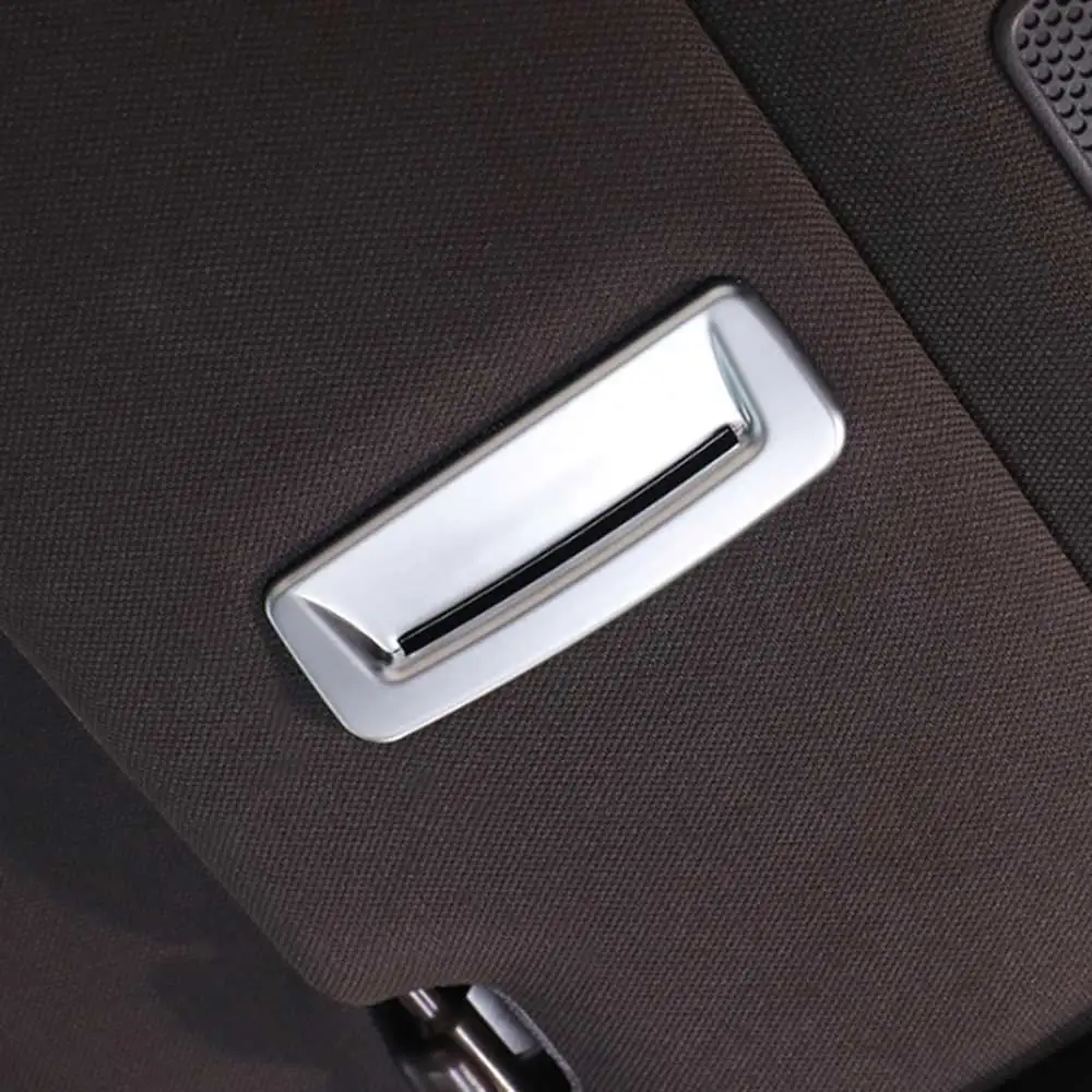 

Interior Sun Visor Handle Garnish Chrome For Lexus ES CT NX RX 2018 Accessories Car Styling