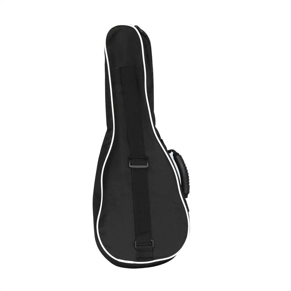 21/23/26 Inch Guitar Bag Oxford Cloth Waterproof Ukulele Cover Bag Soft Case Adjustable Shoulder Straps Guitar Carry Bags Black