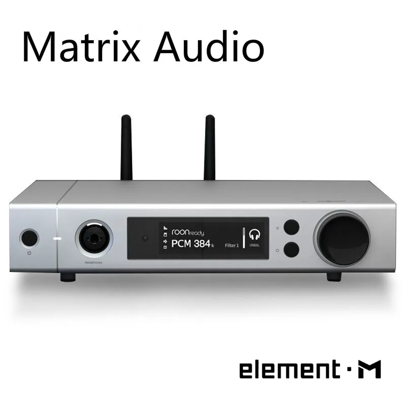 

Matrix element M ES9028Pro MQA Audio DAC 768kHz 22.4MHz HiFi Lossless Music Player Desktop Decoder