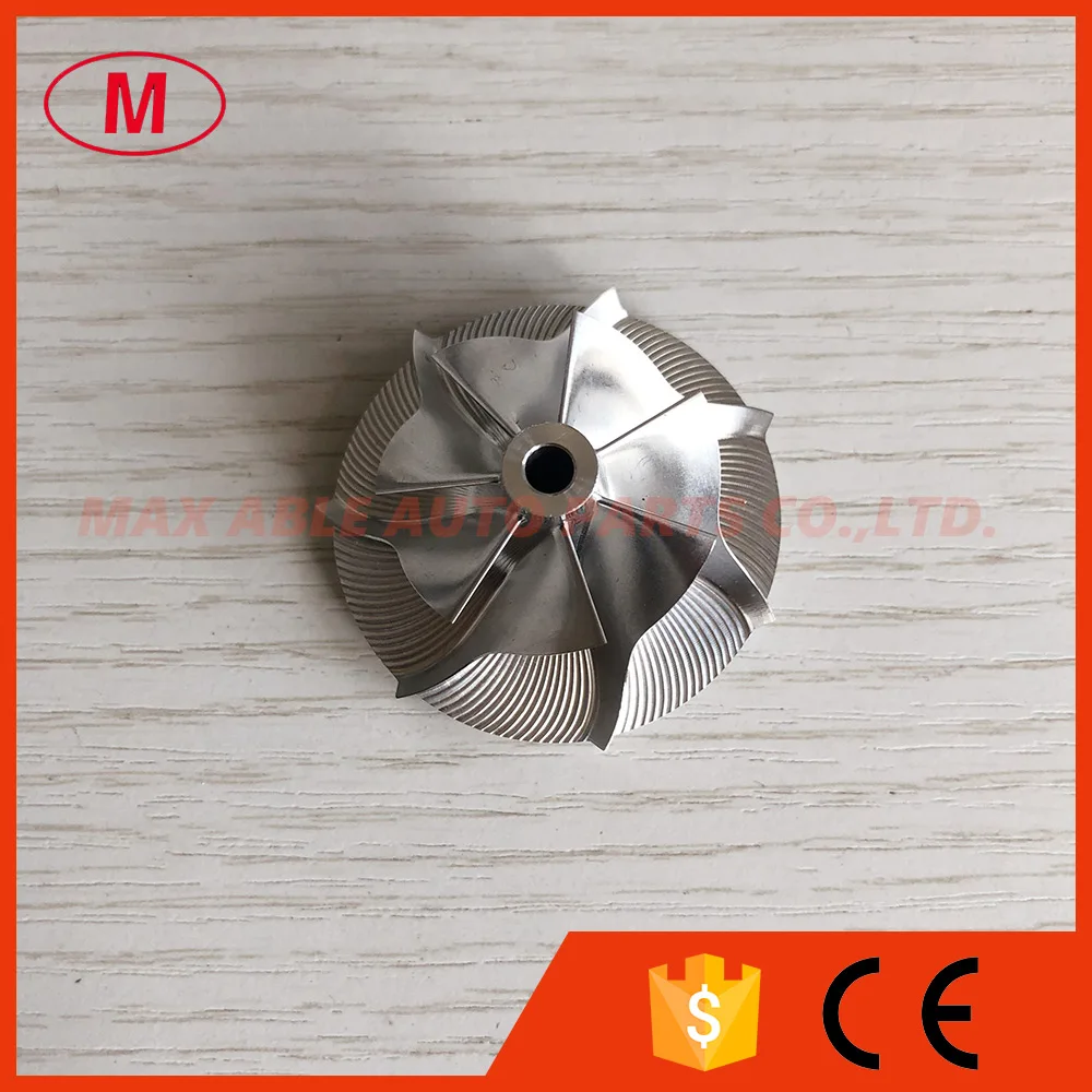 

GT12 reverse 7+0 Blades 30.00/44.01mm high performance milling/aluminum 2618/billet compressor wheel