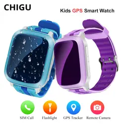 Чигу DS18 gps Смарт-часы детские спортивные часы Водонепроницаемый Smartwatch С Камера sim-карты Relogio смарт-детские часы для iOS Android