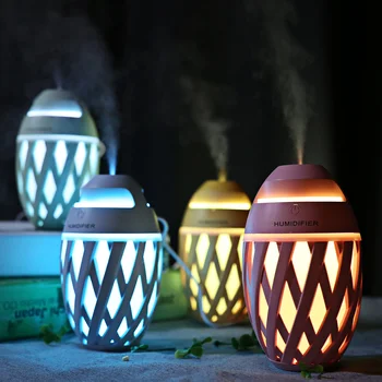 

320ml Colorful Night Light Mini Olive USB Humidifier Air Refreshing Small Mini Portable Anti-Dry Humidifier For Home Office