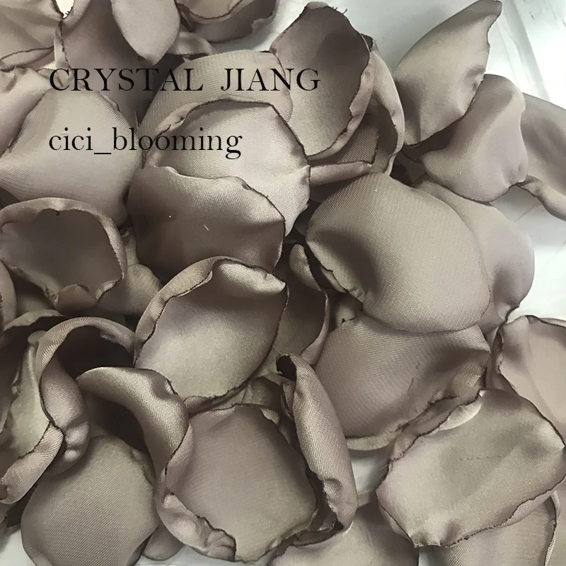 

Wedding Rose Petals Soft Flower Girl Rose Petal Satin 100 pieces /Lot