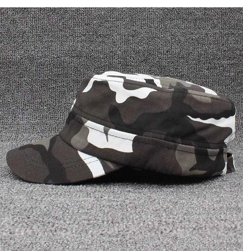 ALTOBEFUN для мужчин и женщин модная шляпа в стиле милитари бренд Армейский Камуфляж специальная Кепка forces Gorras Militares Boina моряк Gorro AD909