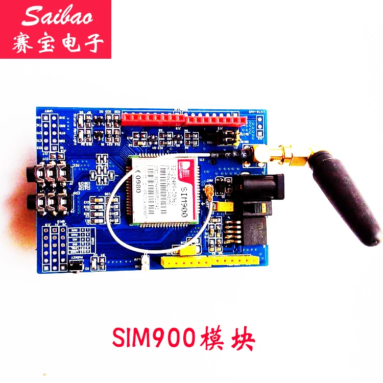 

[LAN] SIM900 - module 4 frequency development board GSM short message wireless ultra TC35i (C2B5) --2PCS/LOT
