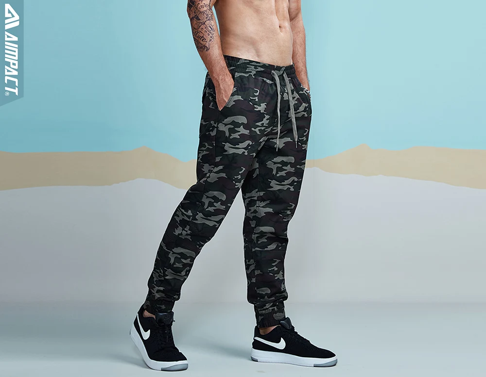 Aimpact 2018 New Men's Casual Camo Pants Cotton Chino Jogger Pant Man Fitted Trace Twill Pants Male Camouflage Trousers AM5012 (14)