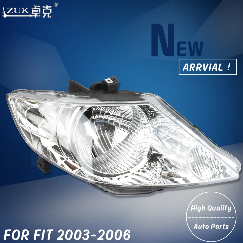

ZUK Brand New High Quality Left Right Front Headlight Headlamp Head Light Lamp For HONDA FIT SALOON GD6 GD8 2003 2005 2006