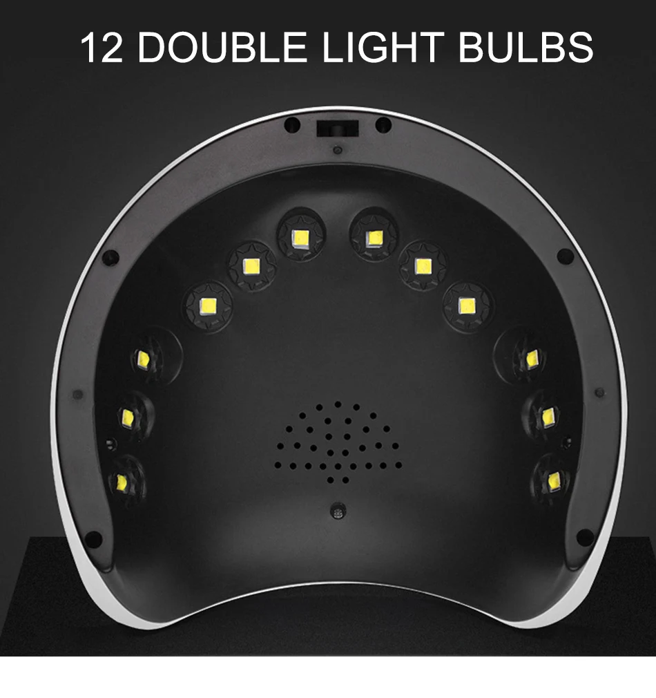 36 Вт УФ светодиодная лампа для ногтей Все гели для ногтей лак сушилка USB кабель 12 светодиодов отверждающая машина дизайн ногтей маникюрные