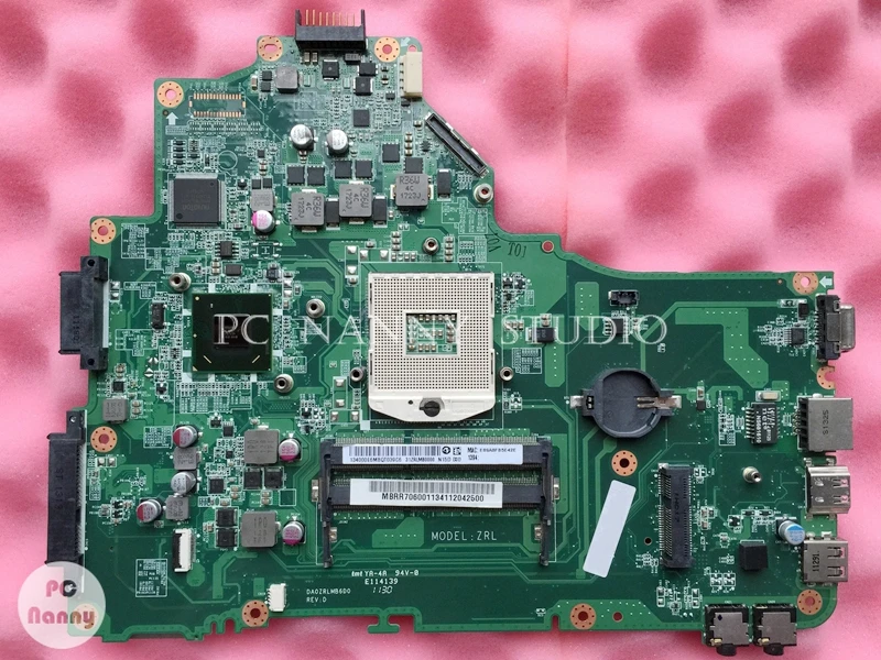 Материнская плата NOKOTION MBRR706001 MB.RR706.001 для ноутбука ACER ASPIRE 5749 5349 серия da0zrlmb0 6d65 GMA HD