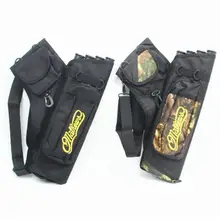 Mounchain caça Seta saco 4 Tubos Aljava Seta para a caça acessórios de Caça Tiro Com Arco Arrows Titular Saco com Alça Ajustável