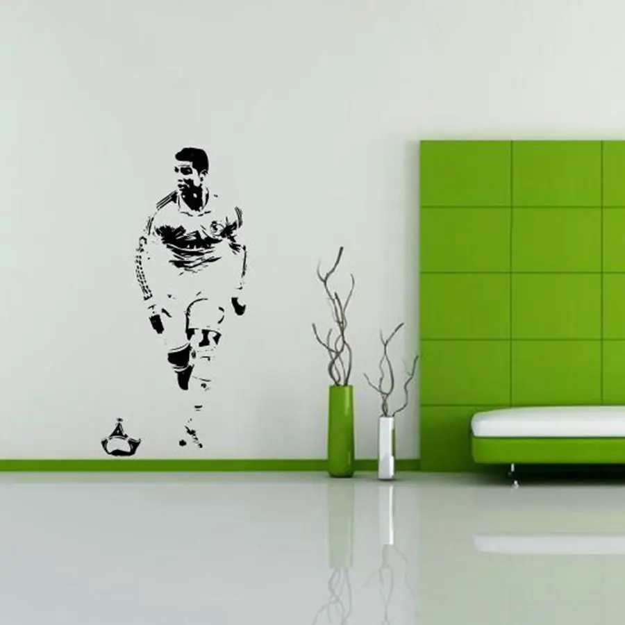 Cristiano Ronaldo CR7 Wall Decal Soccer Sports Decor Vinyl Sticker