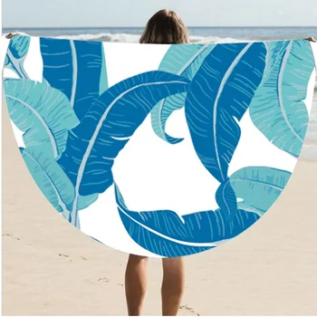 

Tassel round bath towel yoga mat imitation silk beach towel blanket sun protection shawl beach towel st06-71 scarf towel