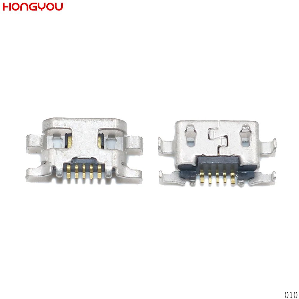 

50PCS/Lot Micro Usb Charging Connector Port For Blackberry 9900 9930 For Motorola Moto G2 XT1068 XT1069 Charge Socket Plug Jack