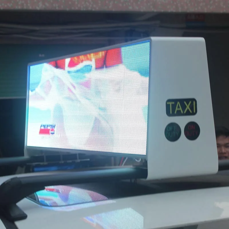 Ultra HD p2.5 двухсторонний Автомобильный знак 3g 4G Wifi такси на крыше рекламный светодиодный дисплей