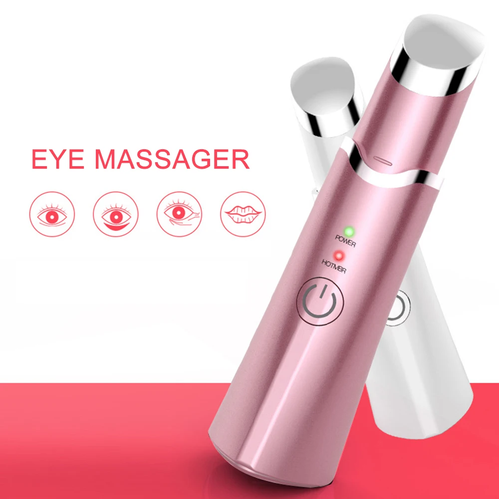 Mini Eye Massage Device Pen Type Electric Eye Massager Facials Vibration Thin Face Magic Stick