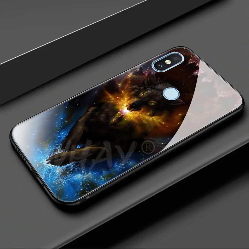 Tempered Glass Case For Xiaomi Redmi Note 5 Pro 4X Coque Silicone Luxury Back Cover Case For Xiomi Xiaomi Mi A1 8 Redmi 5 Plus   (15)