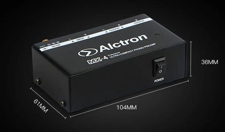 Alctron MX 4 мини предусилитель ультракомпактный старомодный для телефона усиление