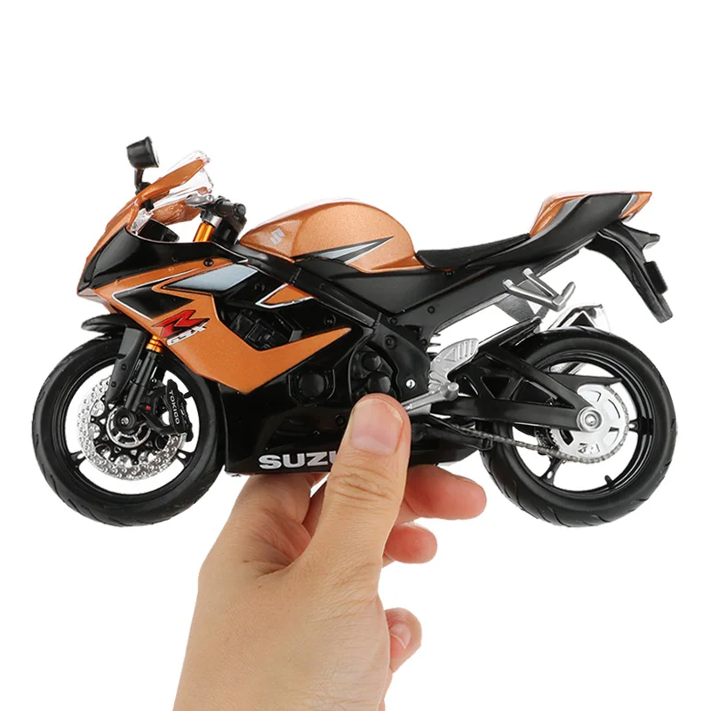 Maisto 1:12 Масштаб Модель мотоцикла Игрушка сплав гоночный автомобиль GSX R1000 модели