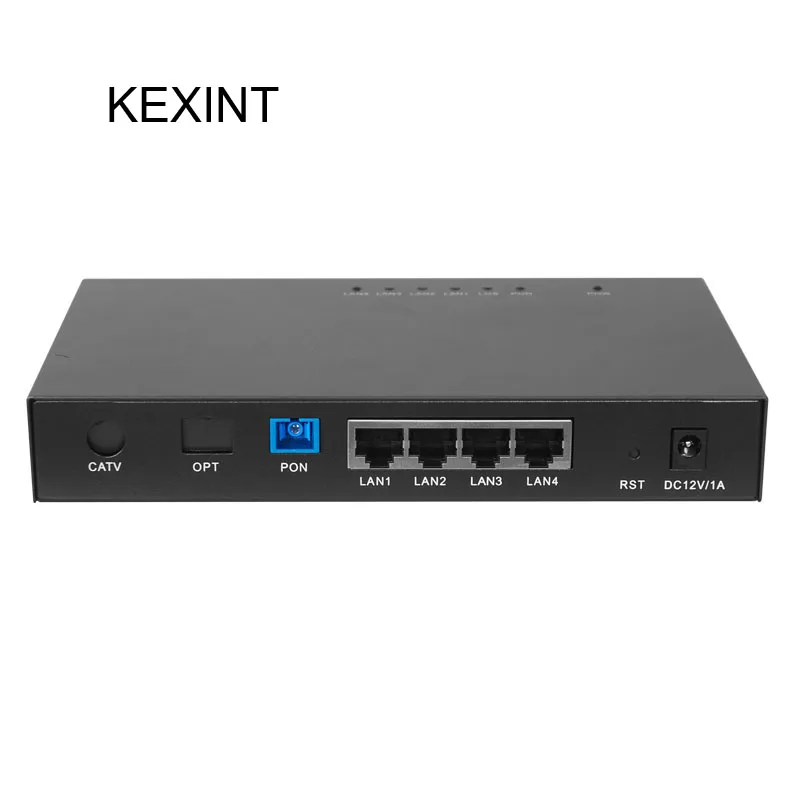 KEXINT EPON ONU FTTH 4 LAN порт OLT E/GPON ONU с CATV трансивером оборудование