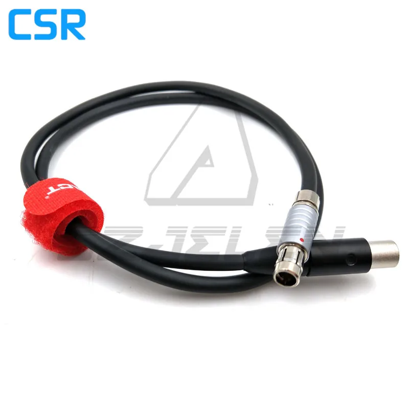 Plugue rs 3pin para mini xlr 4pin