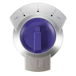 3-способ цифровой аудио Волоконно-Оптический Кабель Toslink переключатель Splitter HDTV серебро + фиолетовый