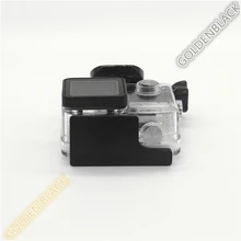 2015 Professional sport cam Waterproof shell Gopro Hero 3+ Go Pro 4 motion action camera uderwater shell Door Clip Lock Safety
