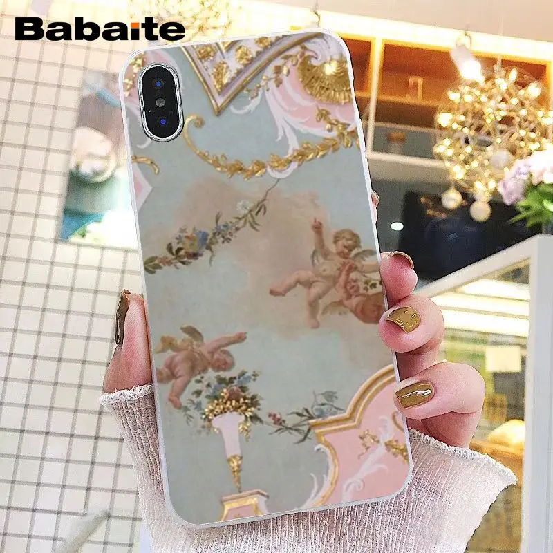 Чехол для телефона Babaite Renaissance angels для iphone 11 Pro 11Pro Max 8 7 6 6S Plus X XS MAX 5 5S SE XR - Цвет: A7