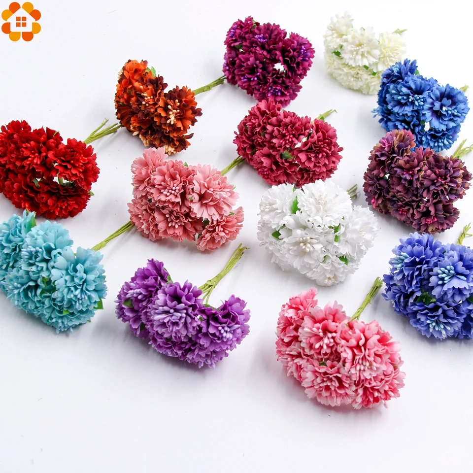 30ピースシルク人工カーネーション雄しべ芽花束花スクラップブッキング用ホームガーデンウェディング車のコサージュ装飾工芸 Flowers Scrapbooking Bouquet Flowersdecorative Crafts Aliexpress