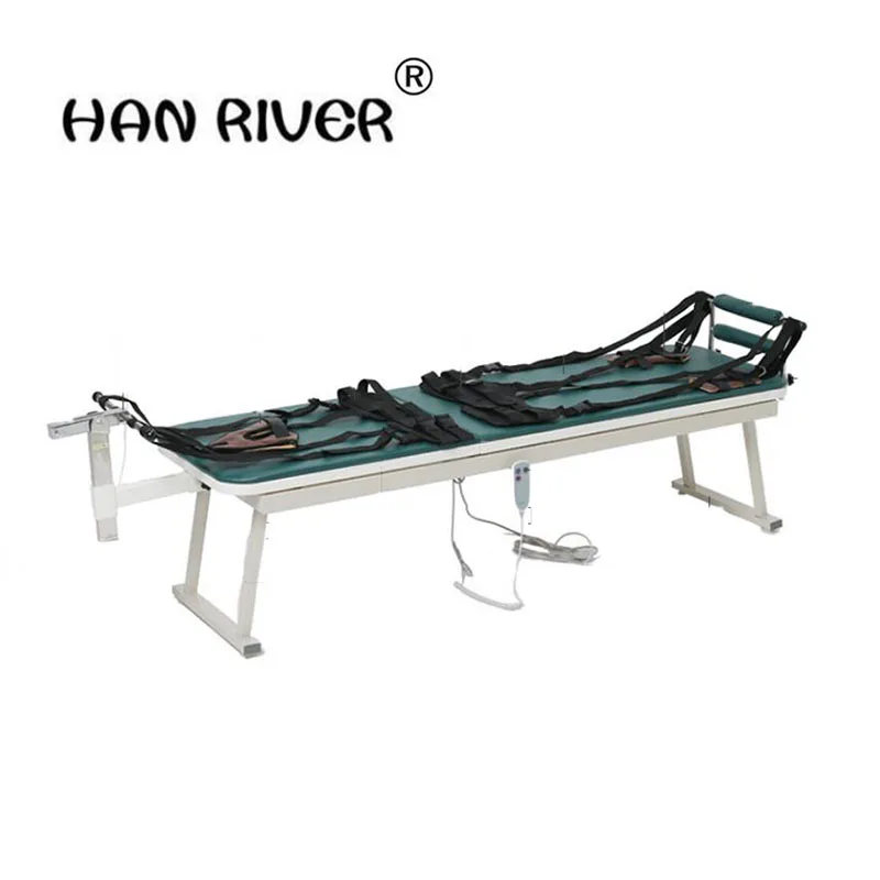 

2017 High quality home stretch tractors lumbar cervical spine electric traction bed lumbar disc protruding therapeutic apparatus