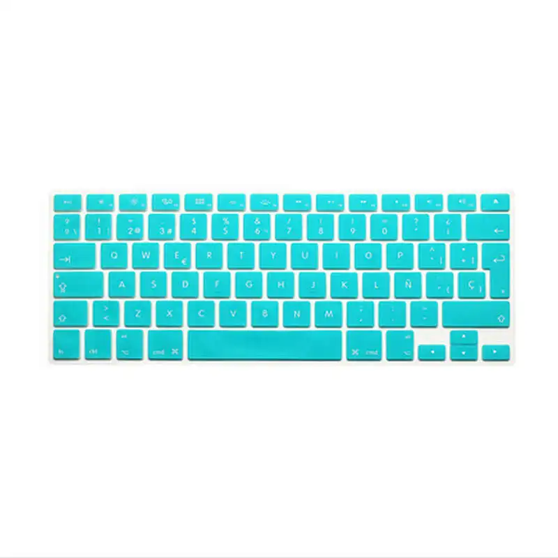 Чехол для клавиатуры с испанскими буквами (3 шт.) Macbook Air Pro Retina 13 15 защитная пленка