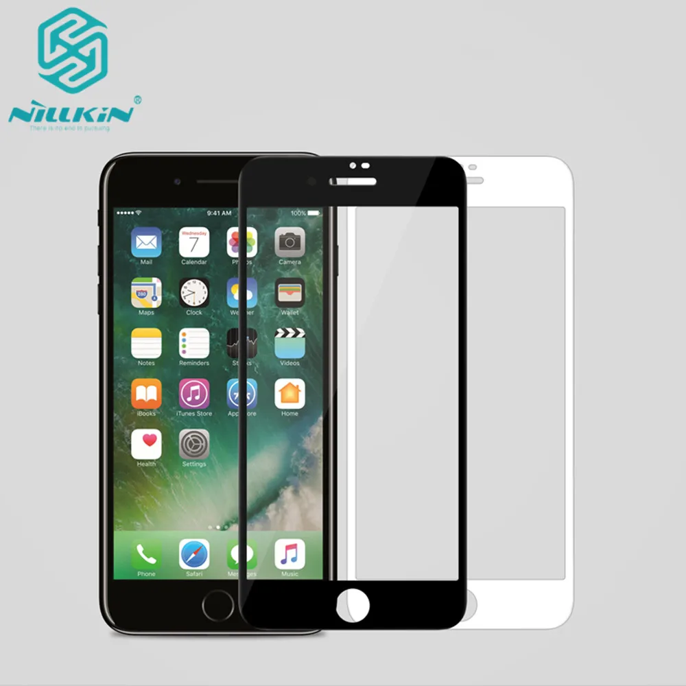 

for iPhone 7 plus Glass Nillkin XD CP+ MAX Anti Glare Safety Protective Tempered Glass For iPhone 8 plus