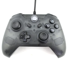 100 шт 2,2 м USB проводной игровой контроллер двойной мотор вибрации для S-w-i-t-c-h игровой джойстик для геймпада Pro