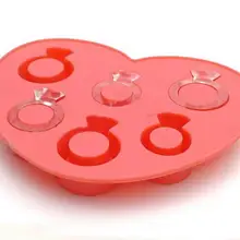 Пособия по кулинарии инструменты кольца Форма для заморозки силиконовые мороженое Куба лоток плесень производители случайный Цвет 2 шт./компл