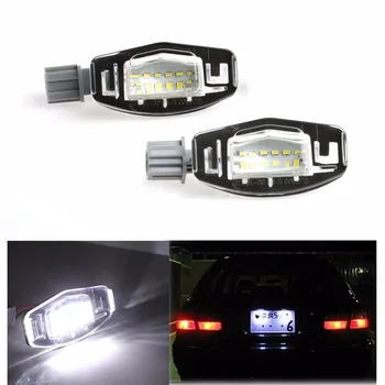 

2 Pcs New Hot Auto Car License Plate LED Light Lamp Bulb For 99-14 Honda Accord CRV/Acura MDX TL TSX CT