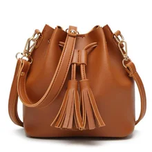 Fashion Bucket Shoulder Bags For Women 2019 Drawstring Crossbody Bag Female Messenger Bags Ladies PU Leather Handbag Sac Femme fashion woman bag leather crossbody bags for women messenger bags female shoulder handbag crossbody bags for women sac femme