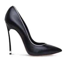 Sommer Frauen Schuhe High Heels Stiletto Schwarz High Heels Sexy hochzeit Schuhe Pu-leder Frauen Pumpen Gezeigte Abendschuhe Größe 39