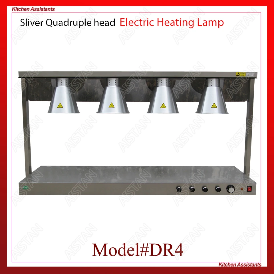 DR3/DR4 electric counter top food warmer heating lamp for buffet and restaurant