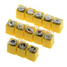 13 Pçs/lote ER11 Collet chuck cnc Spindle ER11 Pinça ferramenta torno titular ER11 Collet definir a partir de 1-7 MM para fresagem CNC espuma ferramenta