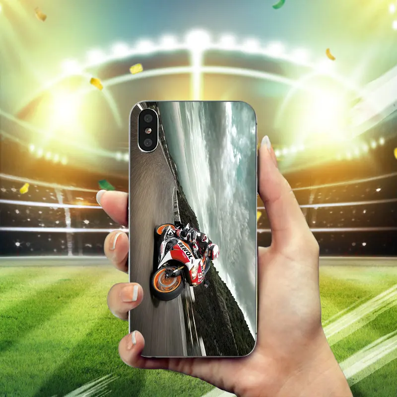 

MotoGP Honda Repsol 93 Soft TPU Transparent Silicone Mobile Phone Cases for iphone X 8 7 6 6S Plus 5 5S 5C SE 4 4S Shell