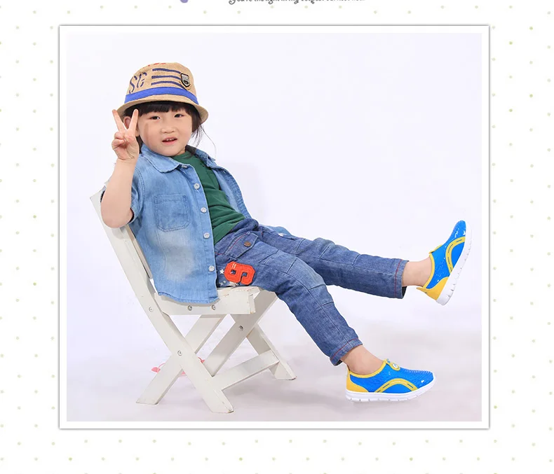 UncleJerry/Детская летняя обувь; детская повседневная обувь; ультралегкие кроссовки для маленьких мальчиков и девочек; удобная обувь на мягкой подошве
