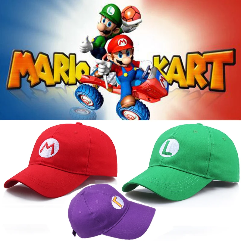 YUNXING Super Mario Cappello Nuovo Anime Super Mario Luigi Bros Cappelli da  Sole Cosplay Berretto da Baseball Prop Adulto Bambino Stile Hip-Hop  Accessori Abbigliamento Costumi e accessori berjaya.edu.my