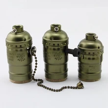 Алюминий E26/E27 лампа аксессуары гнездо держатель Винтаж ретро-лампы Эдисона Лучшие качества