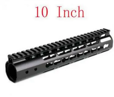 " 9" 1" 12" 13," 15" AR15 поплавок Keymod Handguard Пикатинни для охотничьей тропы тактический прицел Крепление ж/гайка - Цвет: 10inch