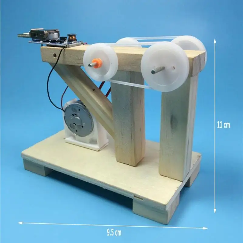 DIY Динамо Генератор Модель Дерево изобретение Наука Наборы для экспериментов детей творческие образовательные собрать игрушки для детей подарок