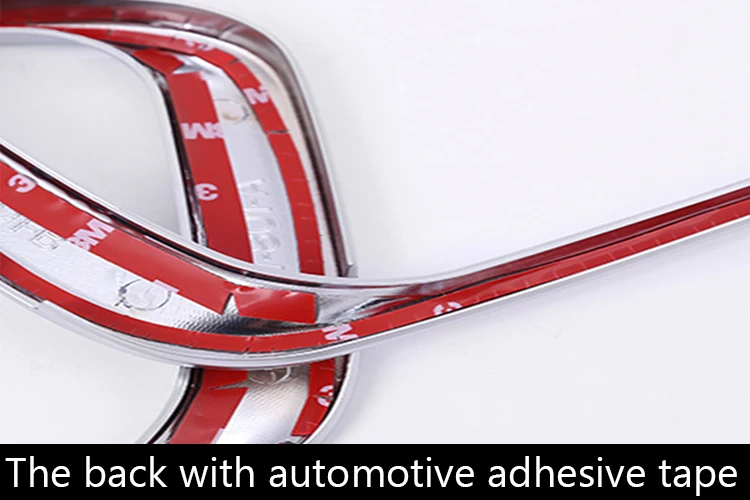 2 шт. из серебра ABS Chrome внешнее зеркало декоративная рамка для Maserati Levante автомобильные аксессуары