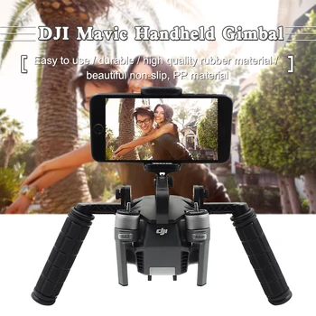 

DJI Mavic Pro Spark Portable Handheld PTZ Stabilizer Bracket Kit For DJI Mavic Pro Spark Drone Accessories Handle Gimbal Tray